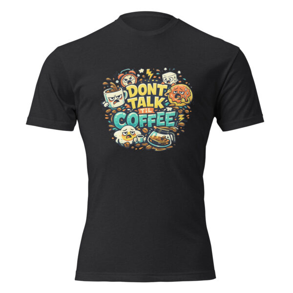 unisex-cvc-t-shirt-black-front-69f9c0259ec8b.jpg Fully Rely On God T-Shirt