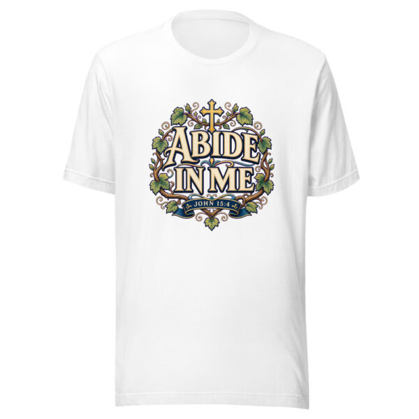 Abide In Me John 15:4 Heartbeat-20260614-christian-verse-codex Graphic Tee mockup 3 Abide In Me John 15:4 Heartbeat-20260614-christian-verse-codex Graphic Tee mockup 3