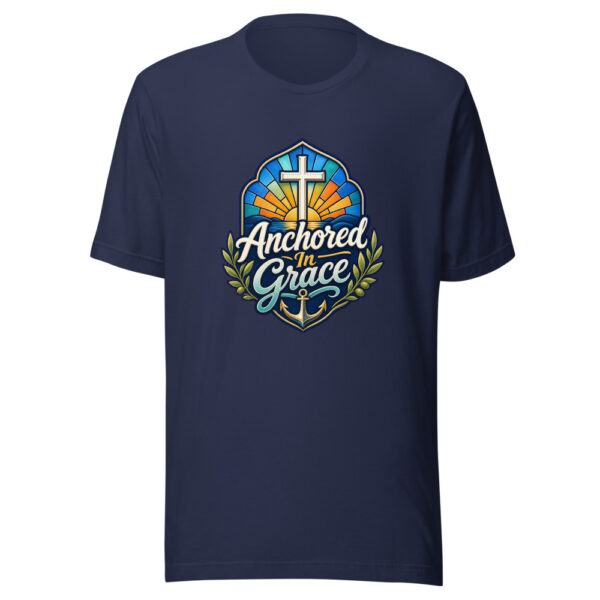 Anchored In Grace Graphic Tee mockup 2 Anchored In Grace Graphic Tee mockup 2