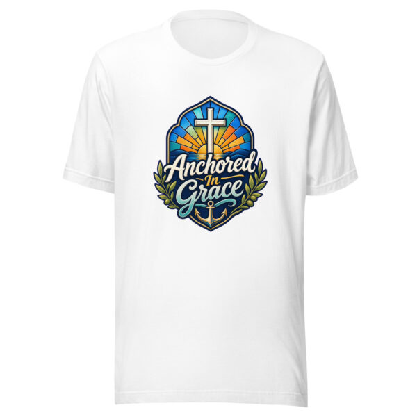 Anchored In Grace Graphic Tee mockup 5 Anchored In Grace Graphic Tee mockup 5