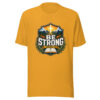 Be Strong Joshua 1:9 Heartbeat-20260613-christian-verse-codex Graphic Tee mockup 4