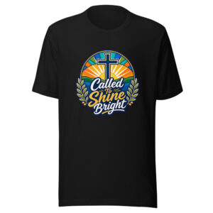Called To Shine Bright Graphic Tee mockup 1 Called To Shine Bright Graphic Tee front view