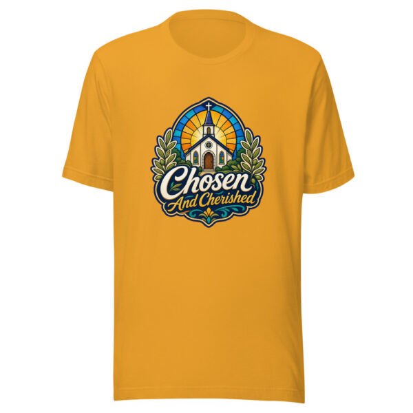 Chosen And Cherished Graphic Tee front view