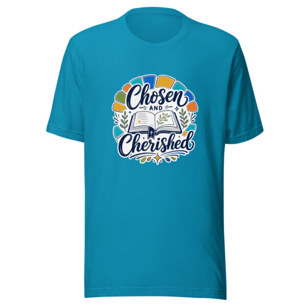Chosen And Cherished Graphic Tee mockup 2