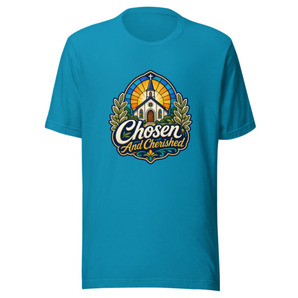 Chosen And Cherished Graphic Tee mockup 2