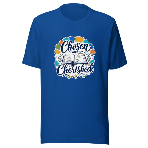 Chosen And Cherished Graphic Tee mockup 3