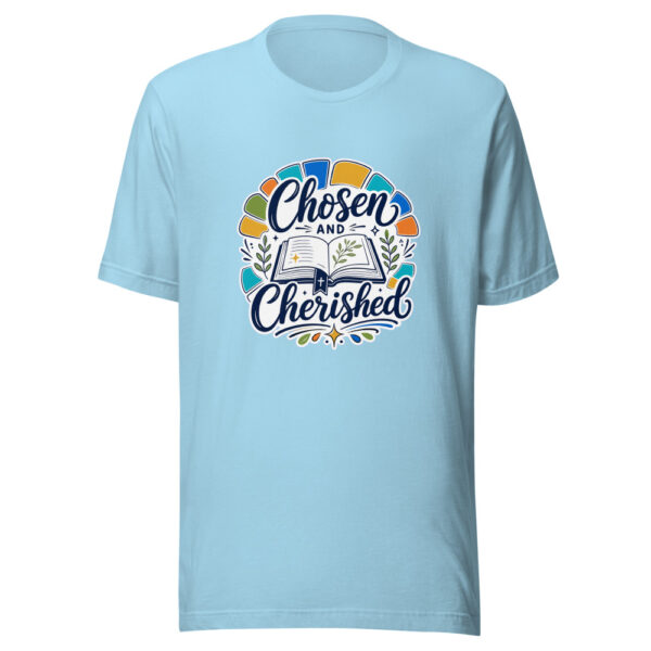 Chosen And Cherished Graphic Tee mockup 5