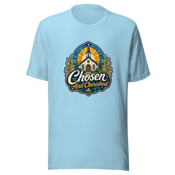 Chosen And Cherished Graphic Tee mockup 5