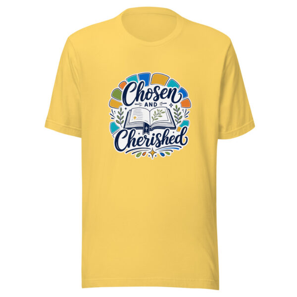 Chosen And Cherished Graphic Tee mockup 6