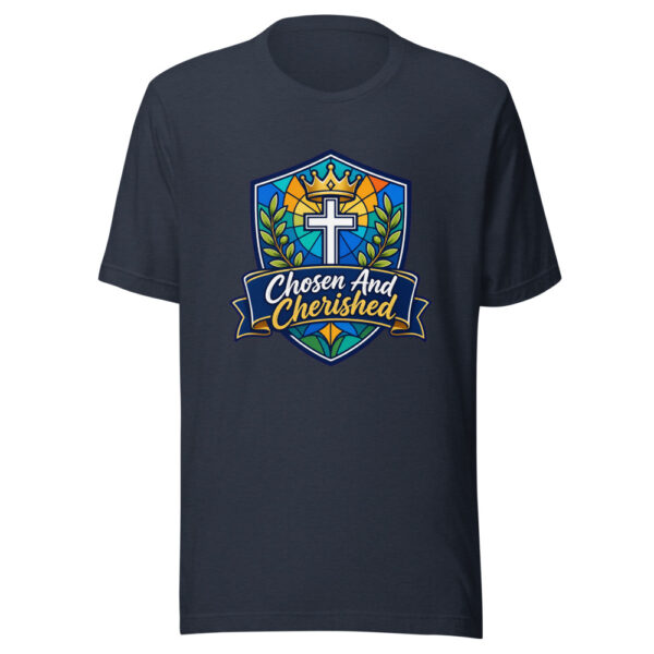 Chosen And Cherished Graphic Tee mockup 7 Chosen And Cherished Graphic Tee mockup 7