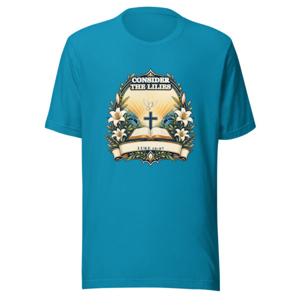 CONSIDER THE LILIES Heartbeat-20260614-christianshirtstore-codex Graphic Tee mockup 2 CONSIDER THE LILIES Heartbeat-20260614-christianshirtstore-codex Graphic Tee mockup 2