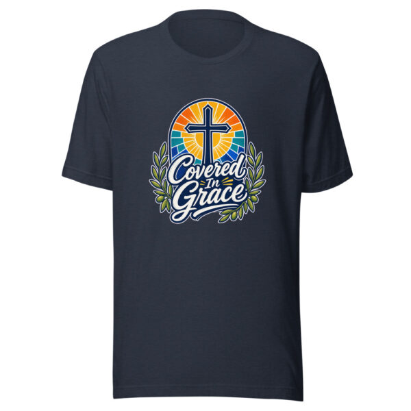 Covered In Grace Graphic Tee mockup 1 Covered In Grace Graphic Tee front view