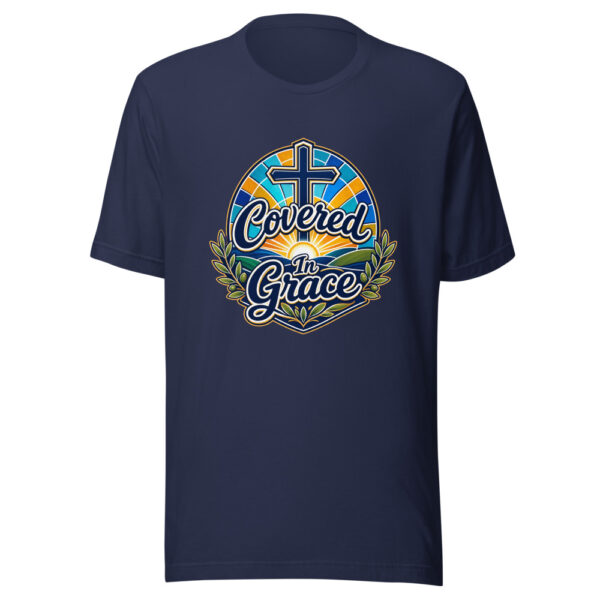 Covered In Grace Graphic Tee front view