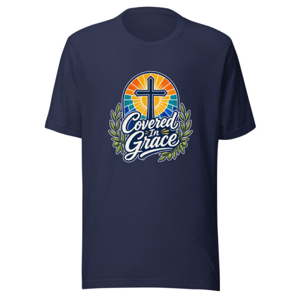 Covered In Grace Graphic Tee mockup 4 Covered In Grace Graphic Tee mockup 4