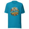 FAITH BLOOMS BRIGHT Heartbeat-20260622-codex-fallback Graphic Tee mockup 1 FAITH BLOOMS BRIGHT Heartbeat-20260622-codex-fallback Graphic Tee front view