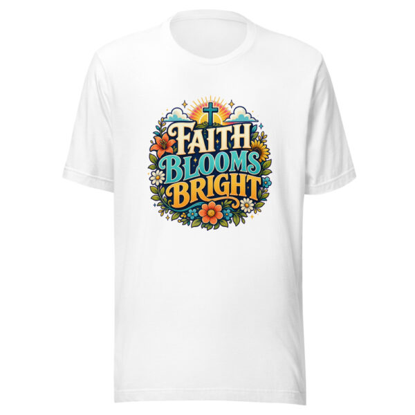FAITH BLOOMS BRIGHT Heartbeat-20260622-codex-fallback Graphic Tee mockup 3 FAITH BLOOMS BRIGHT Heartbeat-20260622-codex-fallback Graphic Tee mockup 3