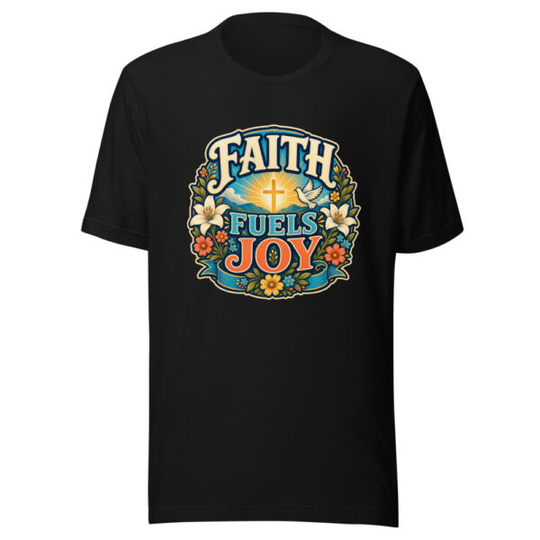 FAITH FUELS JOY Heartbeat-20260624-codex-fallback Graphic Tee mockup 3 FAITH FUELS JOY Heartbeat-20260624-codex-fallback Graphic Tee mockup 3