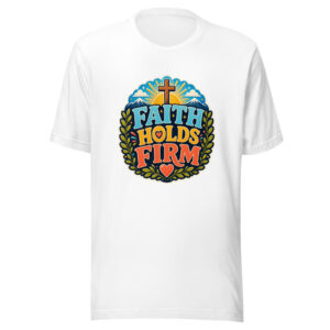 FAITH HOLDS FIRM Heartbeat-20260622-codex-fallback Graphic Tee front view