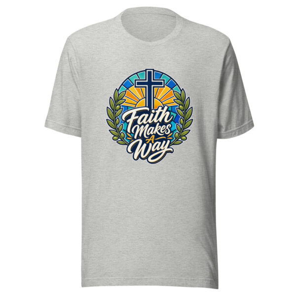 Faith Makes A Way Graphic Tee front view