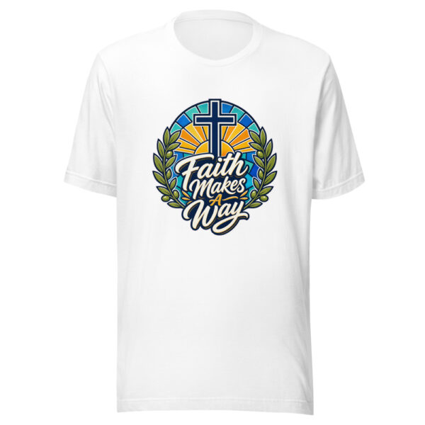 Faith Makes A Way Graphic Tee mockup 3