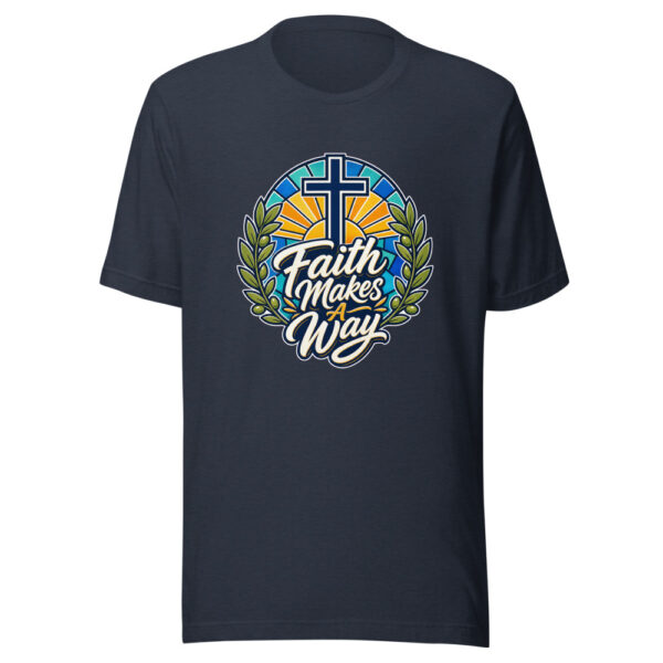 Faith Makes A Way Graphic Tee mockup 7