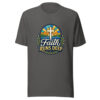 Faith Runs Deep Graphic Tee front view