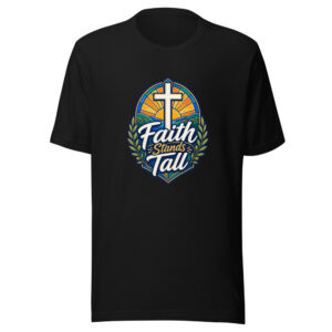 faith-stands-tall-evergreen-shirt-design-manual-faith-stands-tall-evergr-mockup-1 Faith Stands Tall Graphic Tee