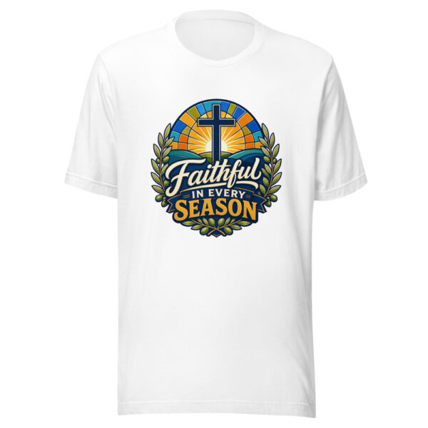 Faithful In Every Season Graphic Tee mockup 3 Faithful In Every Season Graphic Tee mockup 3