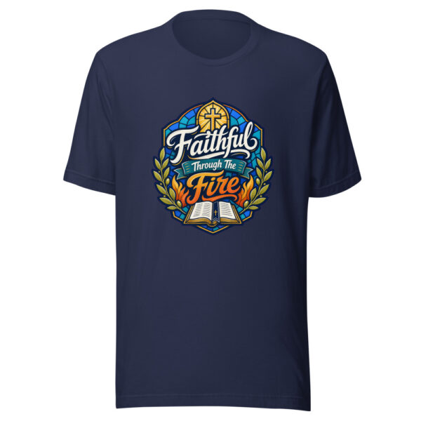 Faithful Through The Fire Graphic Tee mockup 4 Faithful Through The Fire Graphic Tee mockup 4
