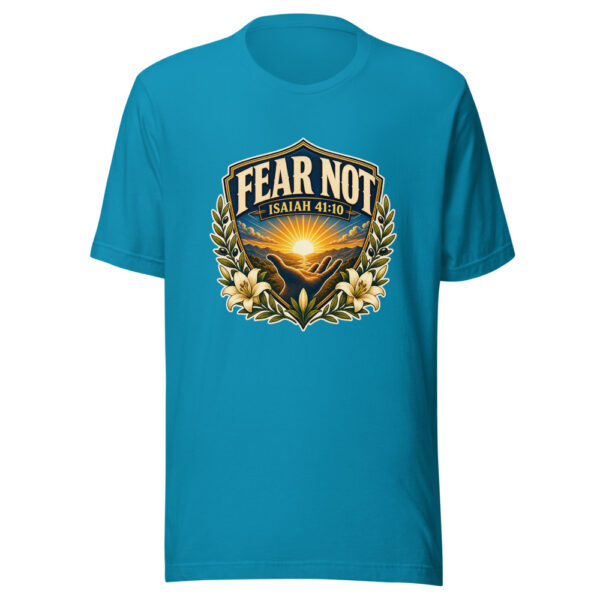 Fear Not Isaiah 41:10 Heartbeat-20260613-christian-codex Graphic Tee mockup 2 Fear Not Isaiah 41:10 Heartbeat-20260613-christian-codex Graphic Tee mockup 2