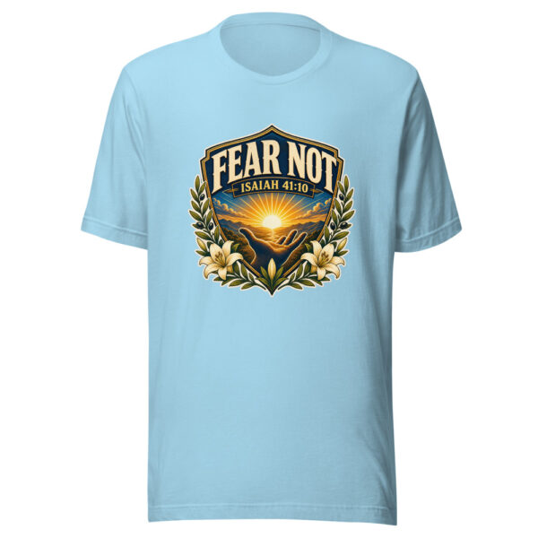 Fear Not Isaiah 41:10 Heartbeat-20260613-christian-codex Graphic Tee mockup 5 Fear Not Isaiah 41:10 Heartbeat-20260613-christian-codex Graphic Tee mockup 5