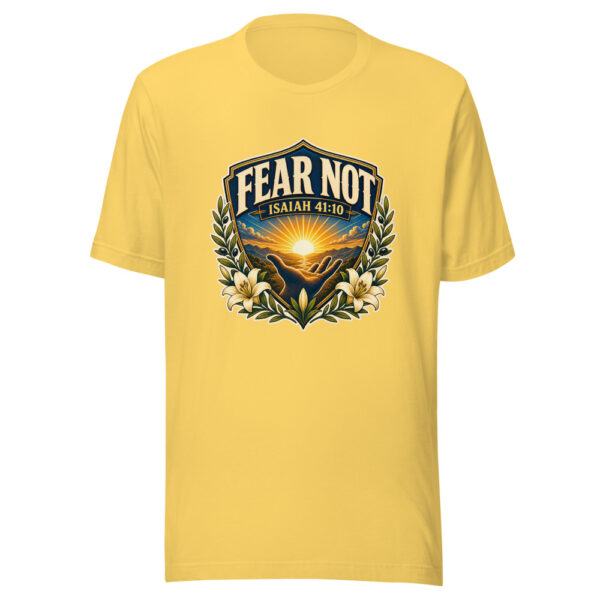 Fear Not Isaiah 41:10 Heartbeat-20260613-christian-codex Graphic Tee mockup 6 Fear Not Isaiah 41:10 Heartbeat-20260613-christian-codex Graphic Tee mockup 6