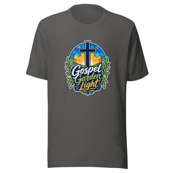 Gospel Garden Light Graphic Tee mockup 5 Gospel Garden Light Graphic Tee mockup 5