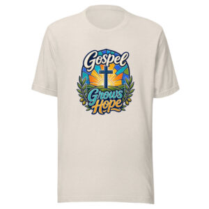Gospel Grows Hope Graphic Tee front view