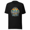 Gospel Light Stays Near Graphic Tee front view