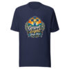 Gospel Light Stays Near Graphic Tee mockup 3