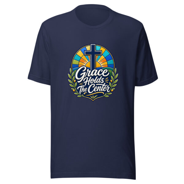 Grace Holds The Center Graphic Tee mockup 4 Grace Holds The Center Graphic Tee mockup 4