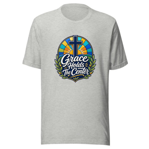 Grace Holds The Center Graphic Tee mockup 5 Grace Holds The Center Graphic Tee mockup 5