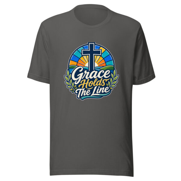 Grace Holds The Line Graphic Tee mockup 4 Grace Holds The Line Graphic Tee mockup 4