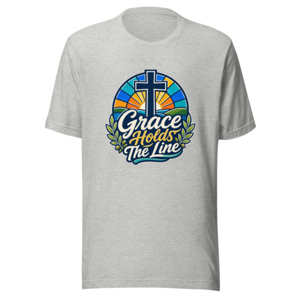 Grace Holds The Line Graphic Tee mockup 5 Grace Holds The Line Graphic Tee mockup 5