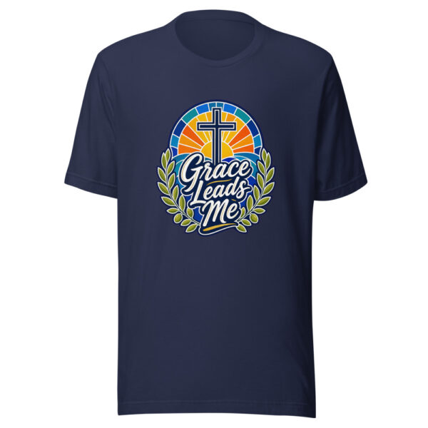 Grace Leads Me Graphic Tee mockup 3 Grace Leads Me Graphic Tee mockup 3