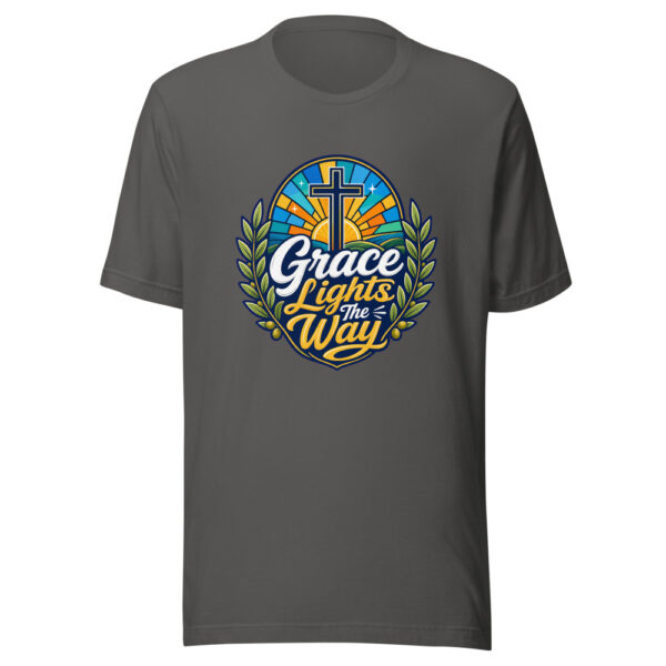 Grace Lights The Way Graphic Tee mockup 4
