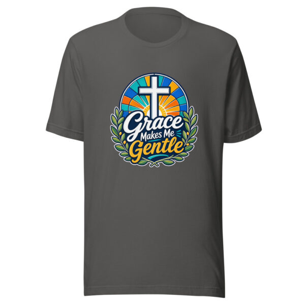 Grace Makes Me Gentle Graphic Tee mockup 1 Grace Makes Me Gentle Graphic Tee front view