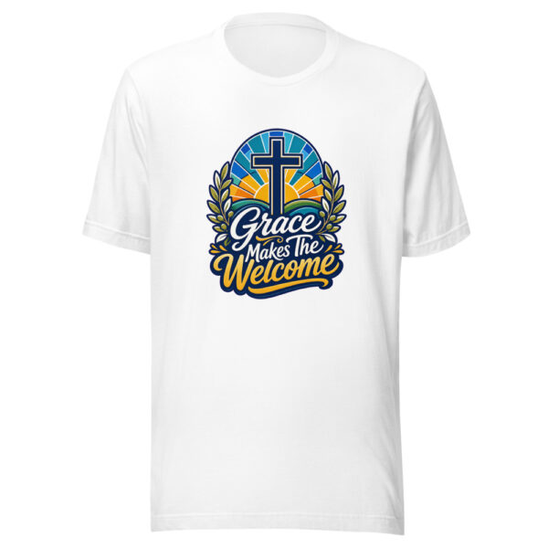 Grace Makes The Welcome Graphic Tee mockup 3