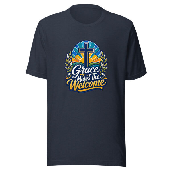 Grace Makes The Welcome Graphic Tee mockup 7