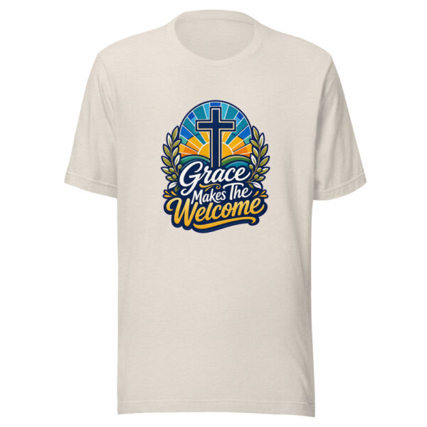 Grace Makes The Welcome Graphic Tee mockup 8