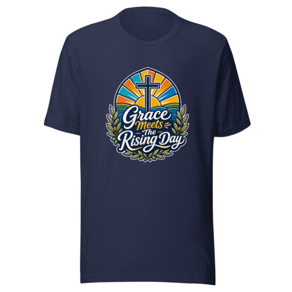 Grace Meets The Rising Day Graphic Tee mockup 4 Grace Meets The Rising Day Graphic Tee mockup 4