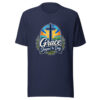 Grace Shapes The Day Graphic Tee mockup 3