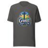 Grace Shapes The Day Graphic Tee mockup 4