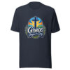 Grace Shapes The Day Graphic Tee mockup 7